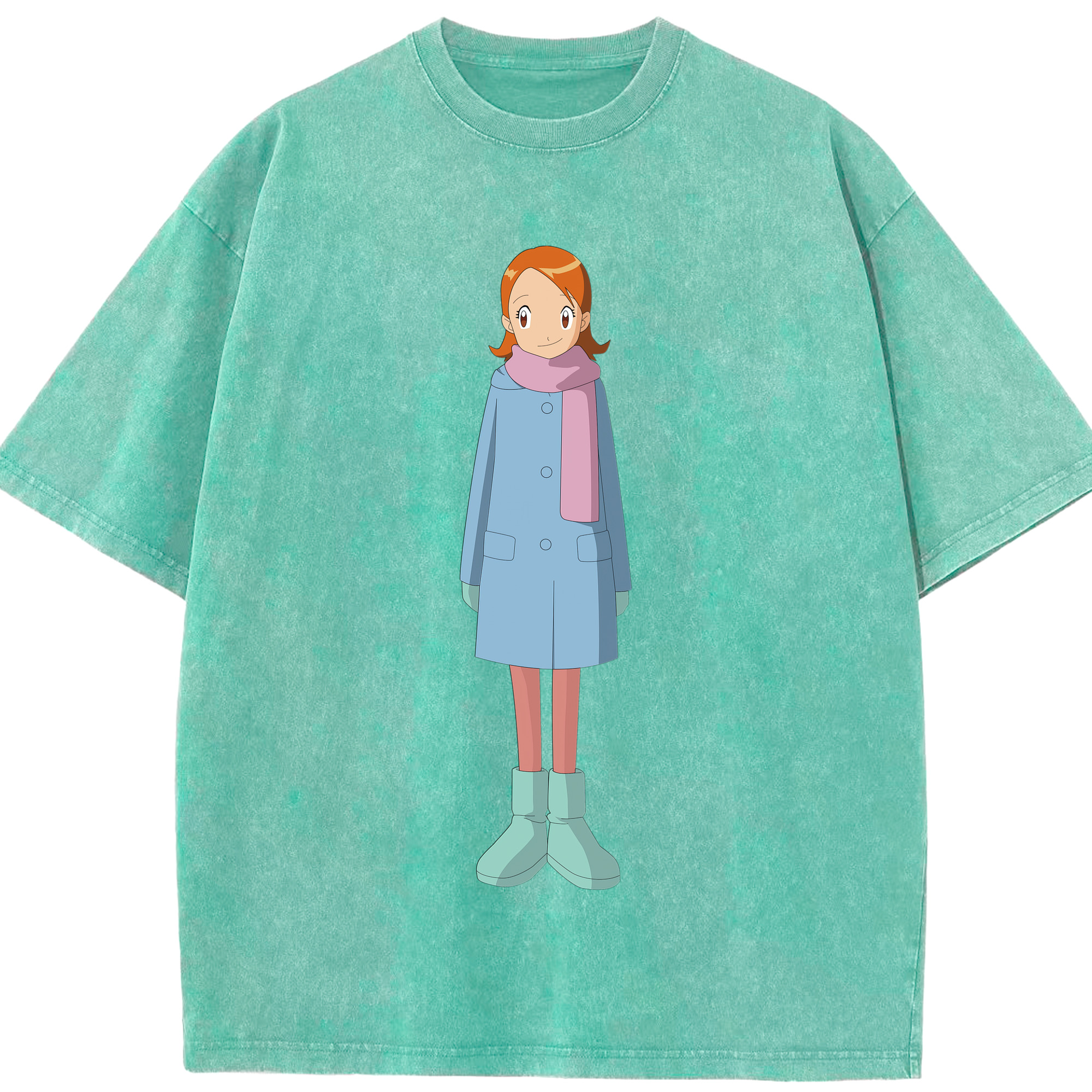 （画像用） Digimon デジタルモンスター/デジモン 綿100% ヴィンテージ風 半袖Tシャツ（フロントプリント）